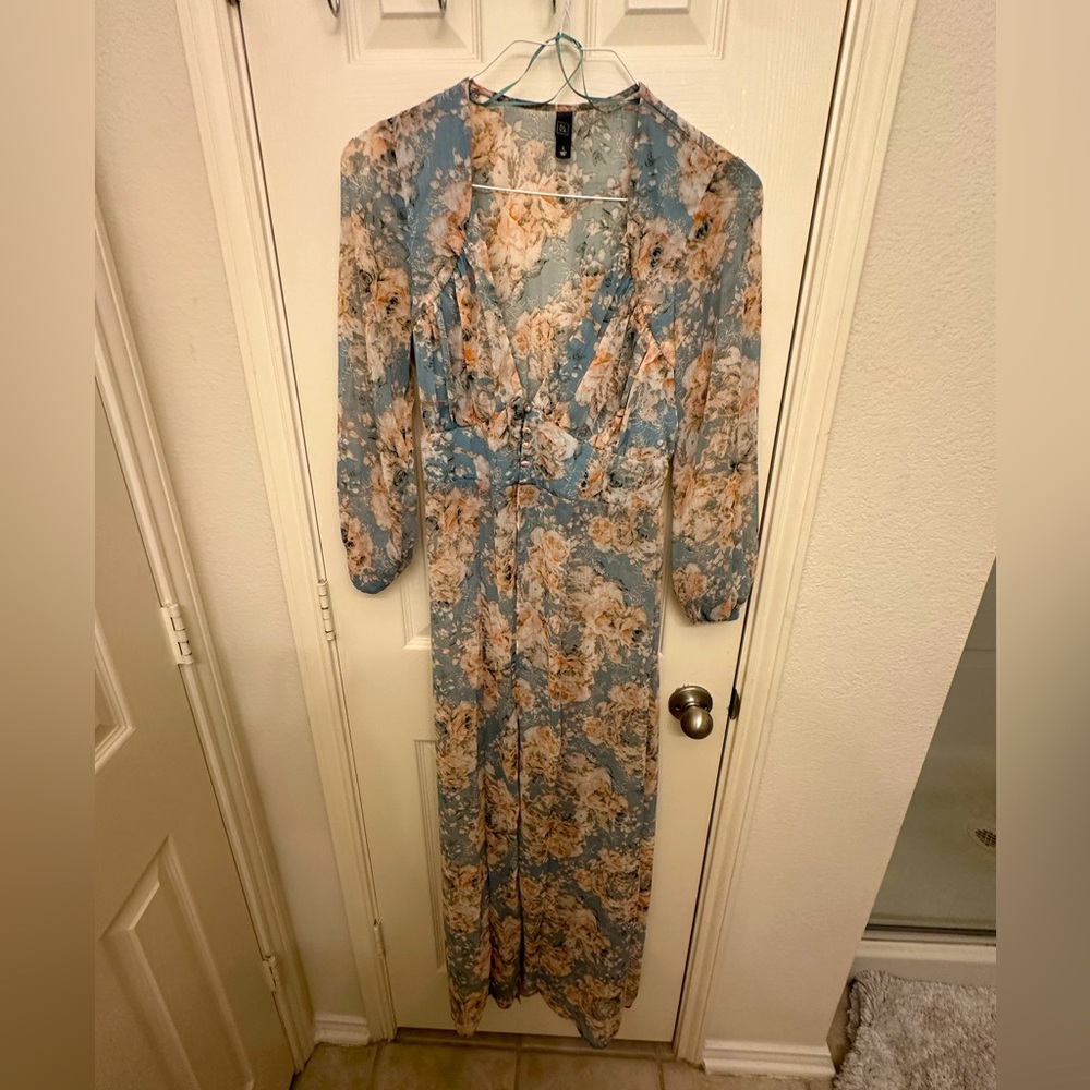 Sheer long top